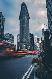 bâtiment, zone urbaine, gratte ciel, ville, métropole