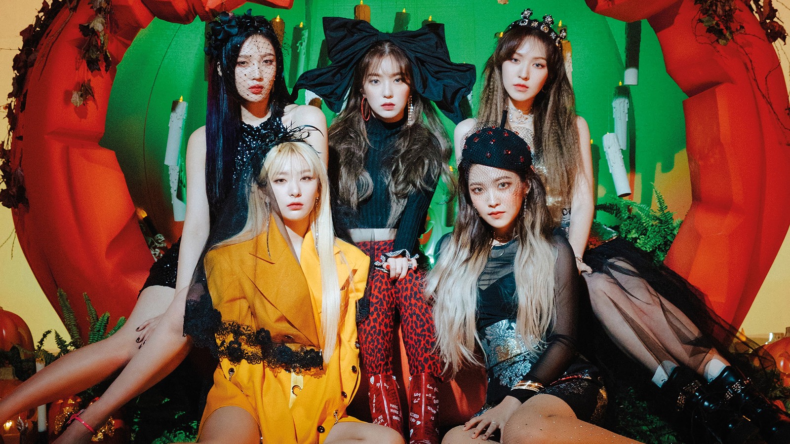 Le nouvel album de blackpint s'intitule 'le meilleur de blackpint' (red velvet, vraiment mauvais garçon, seulgi, kang seul gi, yeri)