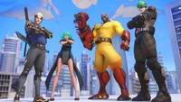 Crossover épico: Heróis de Overwatch 2 se unem a personagens de One Punch Man