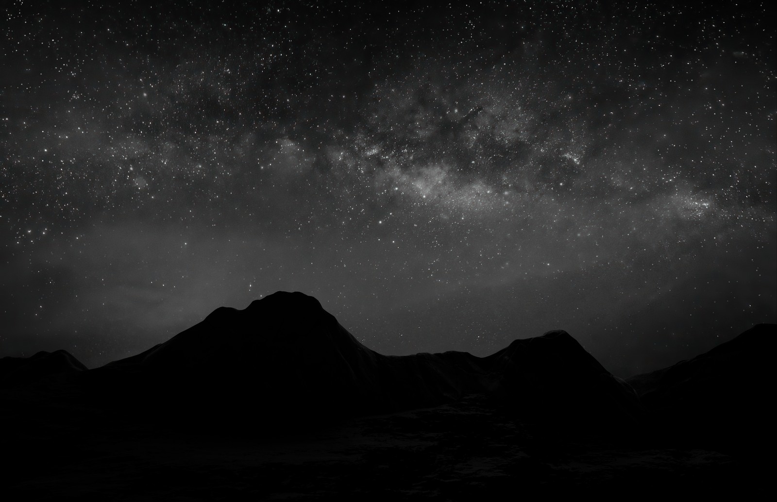 A black and white photo of the night sky with stars (microsoft surface, surface duo, microsoft surface duo, microsoft, surface)