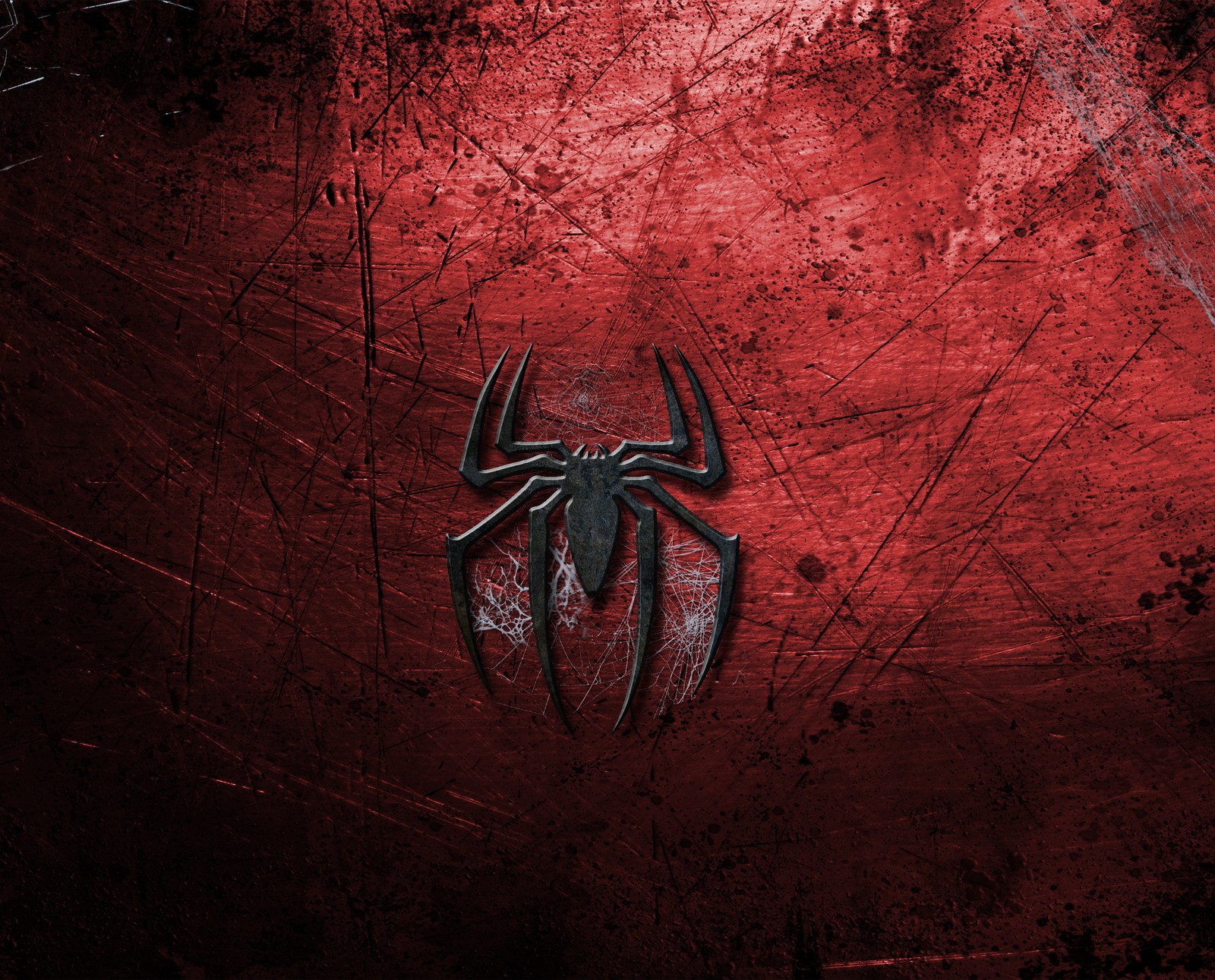 Um logotipo do homem-aranha em um fundo vermelho (quadrinho, logotipo, filme, novo, homem aranha)