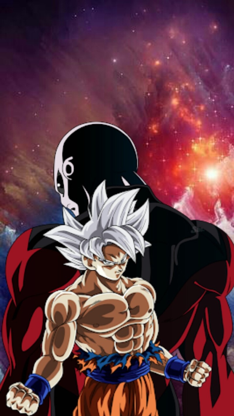 Дракон мяч гоку и гохан в галактике (goku, instinto superior, джирен, jiren, мигатте но гокуи)