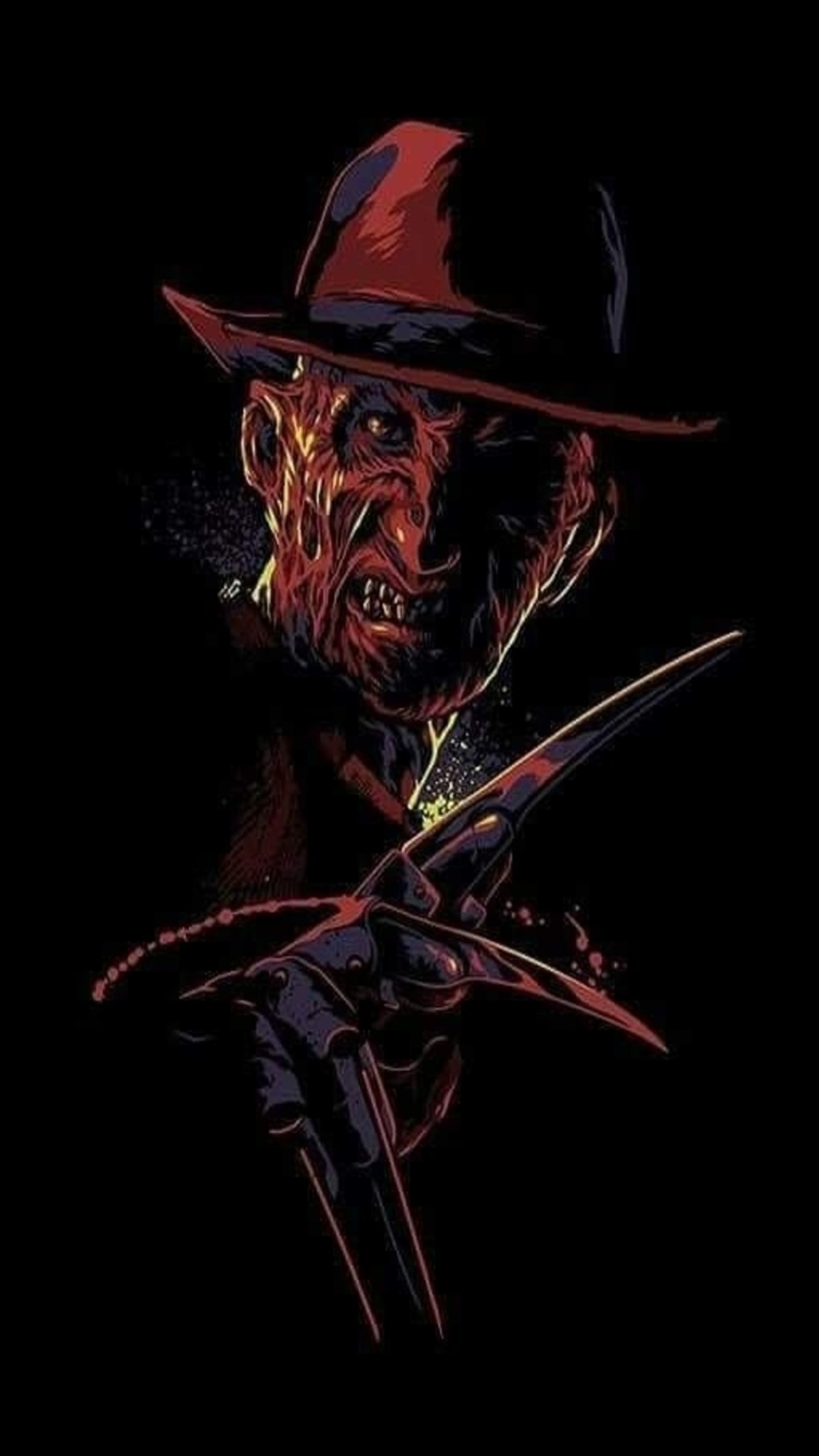 Скачать фредди, freddy, страшный, хэллоуин, обои на хэллоуин бесплатно