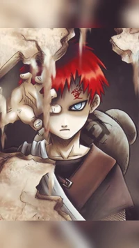 Gaara de la Arena: Fuerza y Resiliencia Emblemáticas en Naruto