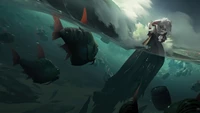 Essaim de Mâchoires: Ombres sous les Vagues dans Legends of Runeterra