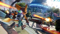 Ratchet en action : explorer un monde vibrant dans Rift Apart sur PS5