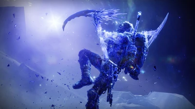 Destiny 2 : Au-delà de la lumière - Chasseur Revenant dans Ascendance de Glace