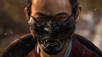 Oni-Maske: Der Geist von Ghost of Tsushima