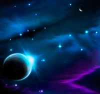 vector graphics, design, graphics, outer space, astronomical object wallpaper