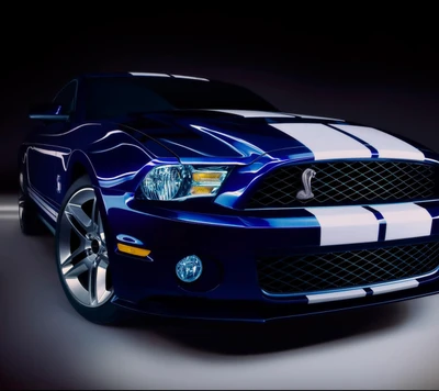 coche, ford, mustang, shelby, deporte