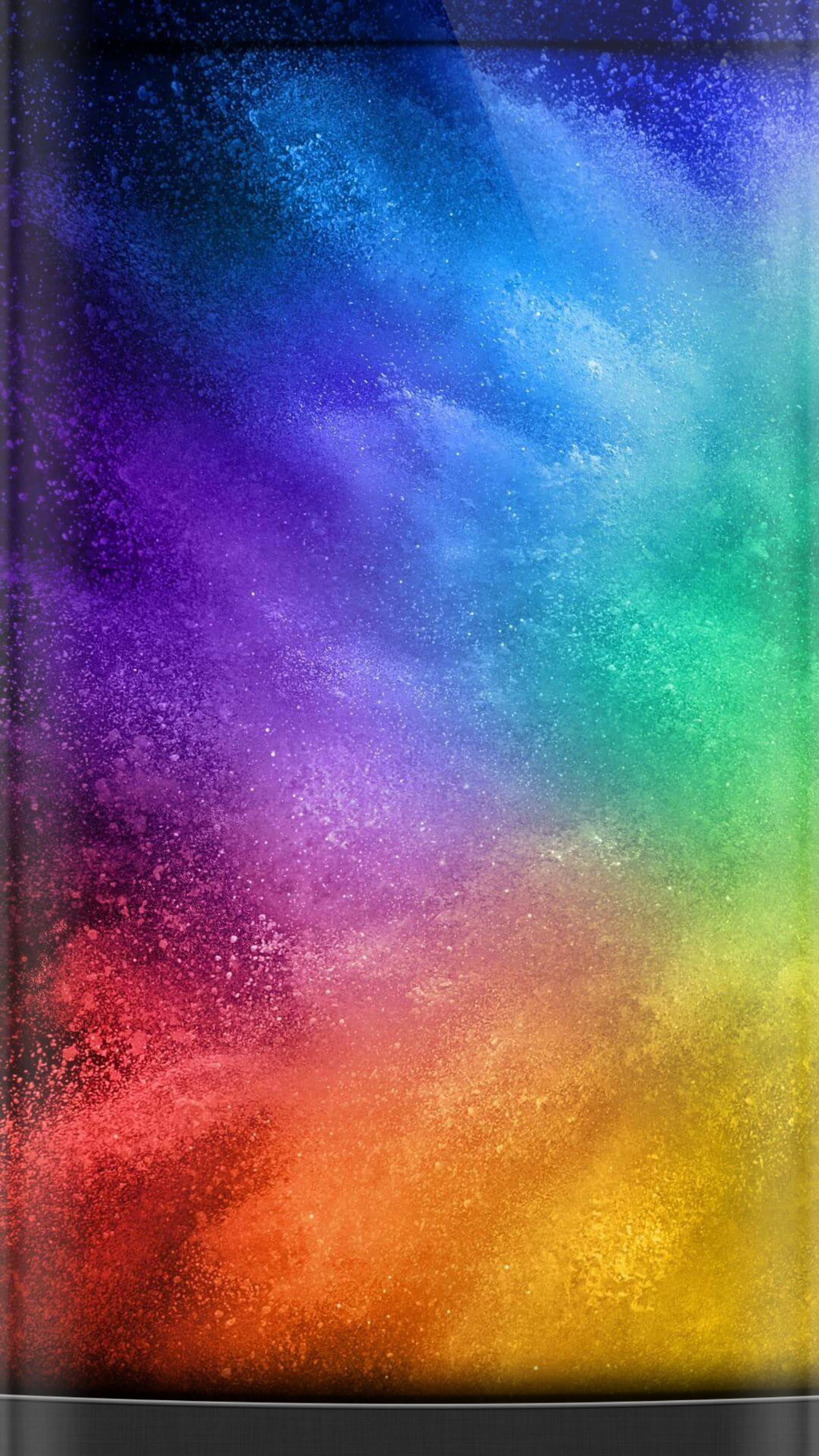 A close up of a colorful background with a black frame (abstract, beauty, colorful, edge, orange)