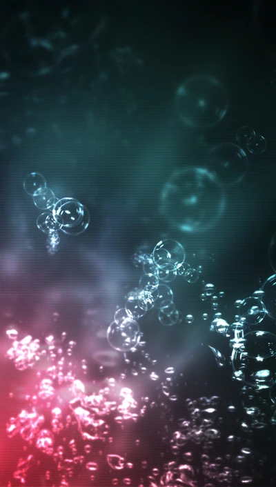 abstract, bubbles, wallpaper