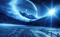 nature, outer space, space, atmosphere of earth, sky wallpaper