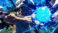 Dynamisches Kunstwerk von Trafalgar Law aus One Piece