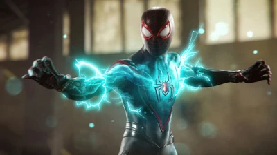 Electrifying Action: Miles Morales in Marvel's Spider-Man 2