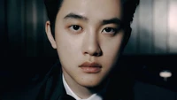 D.O. from EXO: A Captivating Stare in a Classic Look