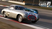 Coches de carreras clásicos en acción en una pista - Project Cars 3