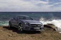 car, convertible, mid size car, mercedes benz, rim wallpaper