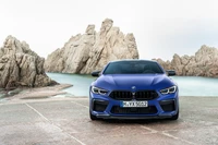 BMW Serie 8 Coupé: Una fusión de lujo y rendimiento en la costa.