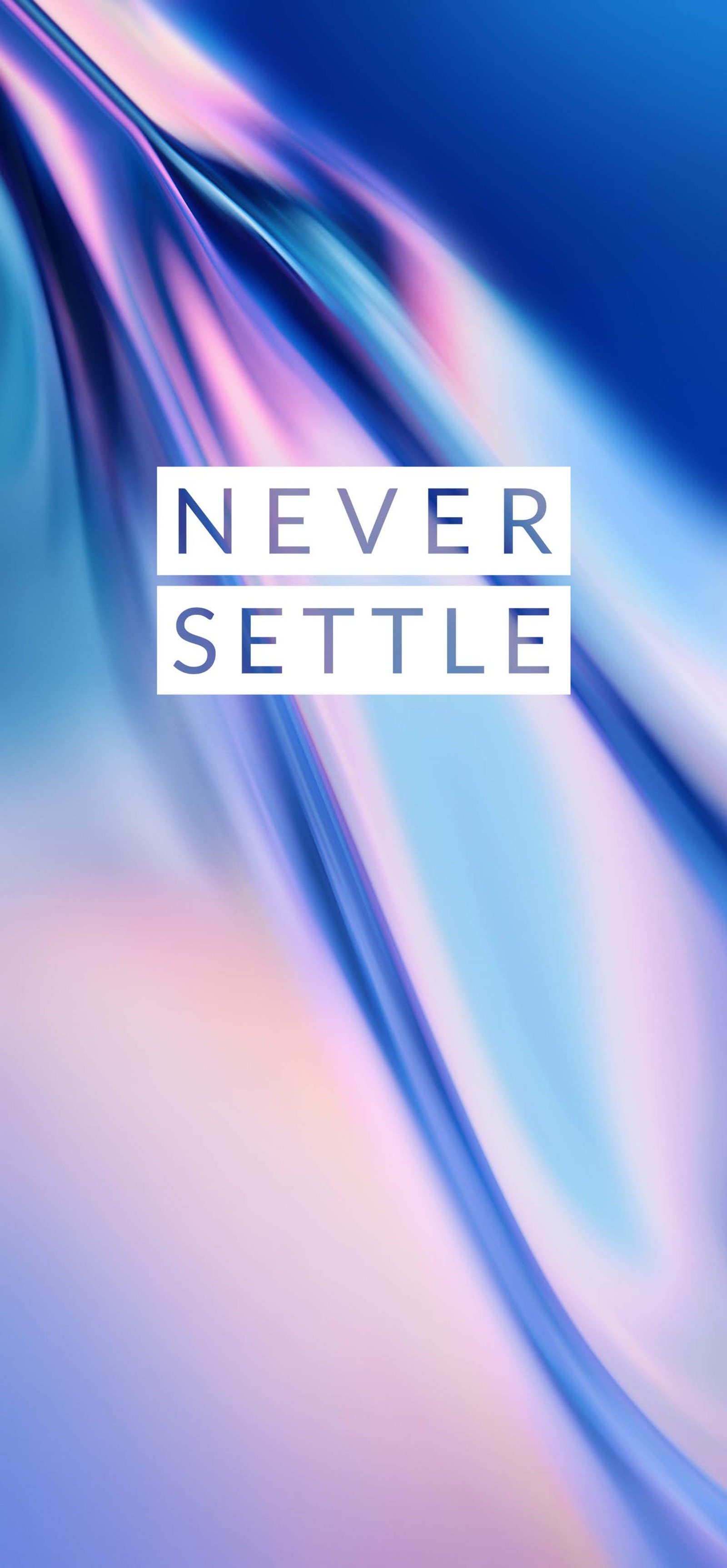 A close up of a cell phone with a blue background (oneplus 7 pro, oneplus 6t, blue, text, colorfulness)