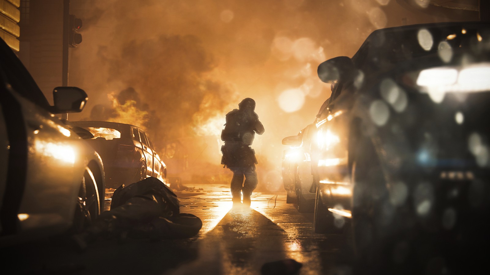 Baixar papel de parede call of duty modern warfare, cod modern warfare, jogo de vídeo, soldado