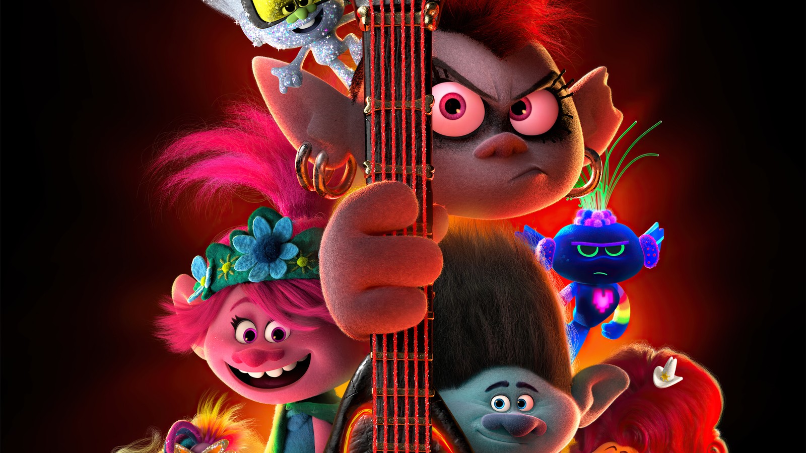 Trolls e as delícias. (trolls turnê mundial, trolls world tour, trolls 2, filme, 2020)