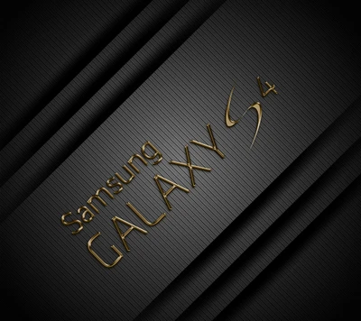 Samsung Galaxy S4 Logo on Textured Background