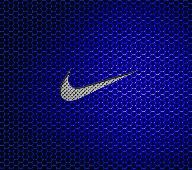 Крупный план логотипа nike на сетчатом фоне (hd, логотип, nike)