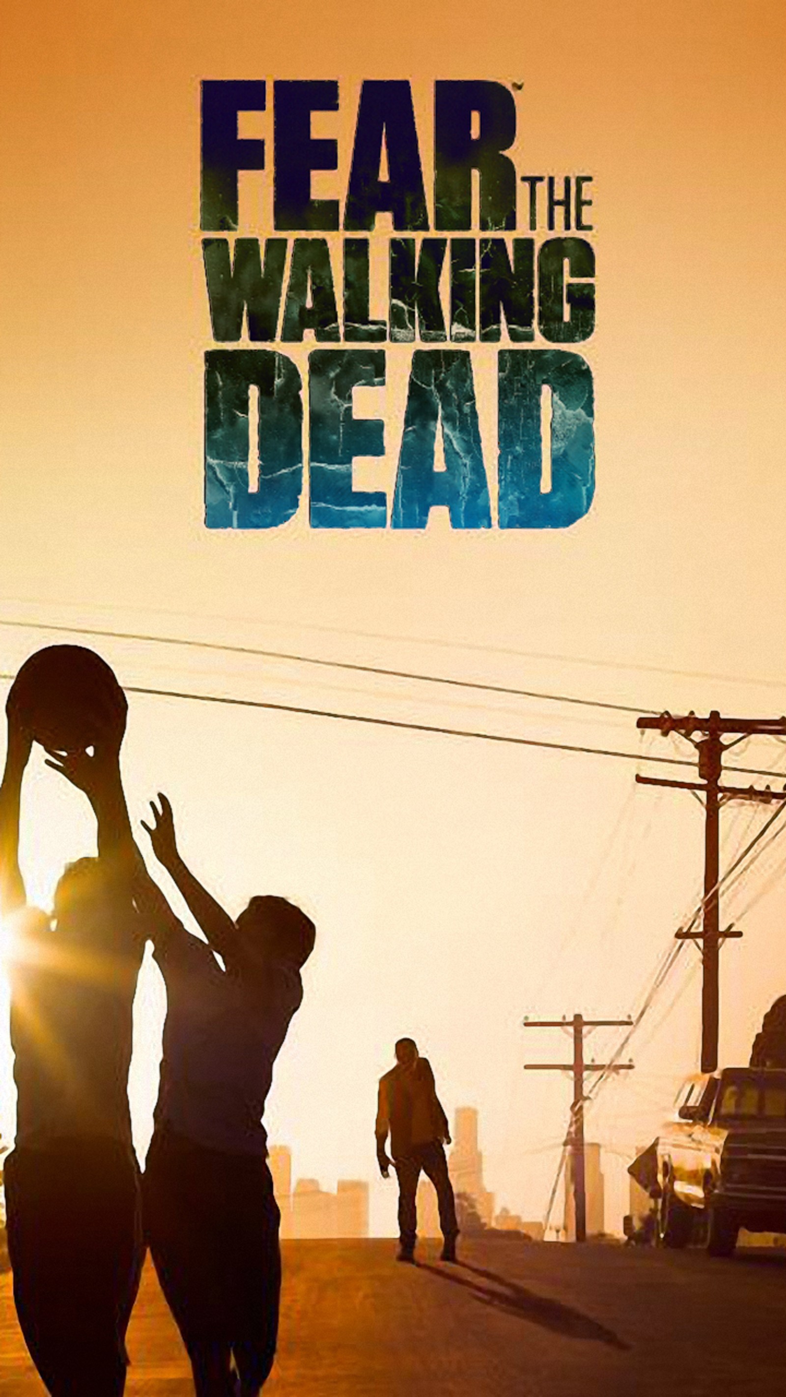 Pôster de fear the walking dead (medo, horror, the walking dead)