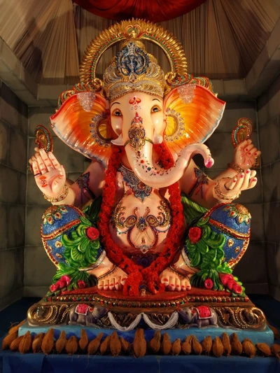 ganesha, dios, señor