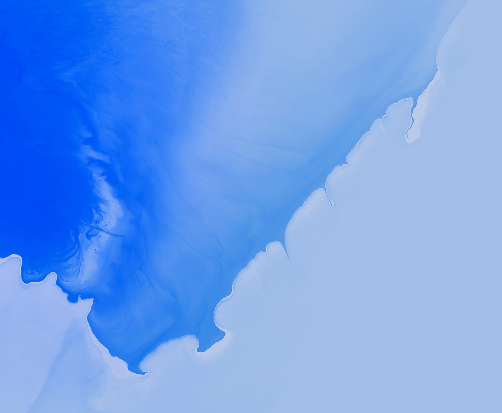 Un gran iceberg con una gran cantidad de nieve (abstracto, android, android p, fondo, beta)