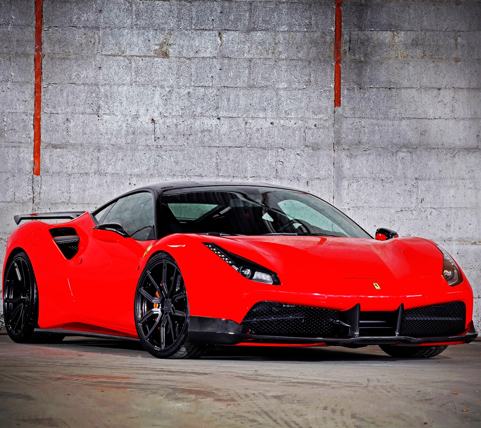 488, ferrari, italian, red, supercar wallpaper