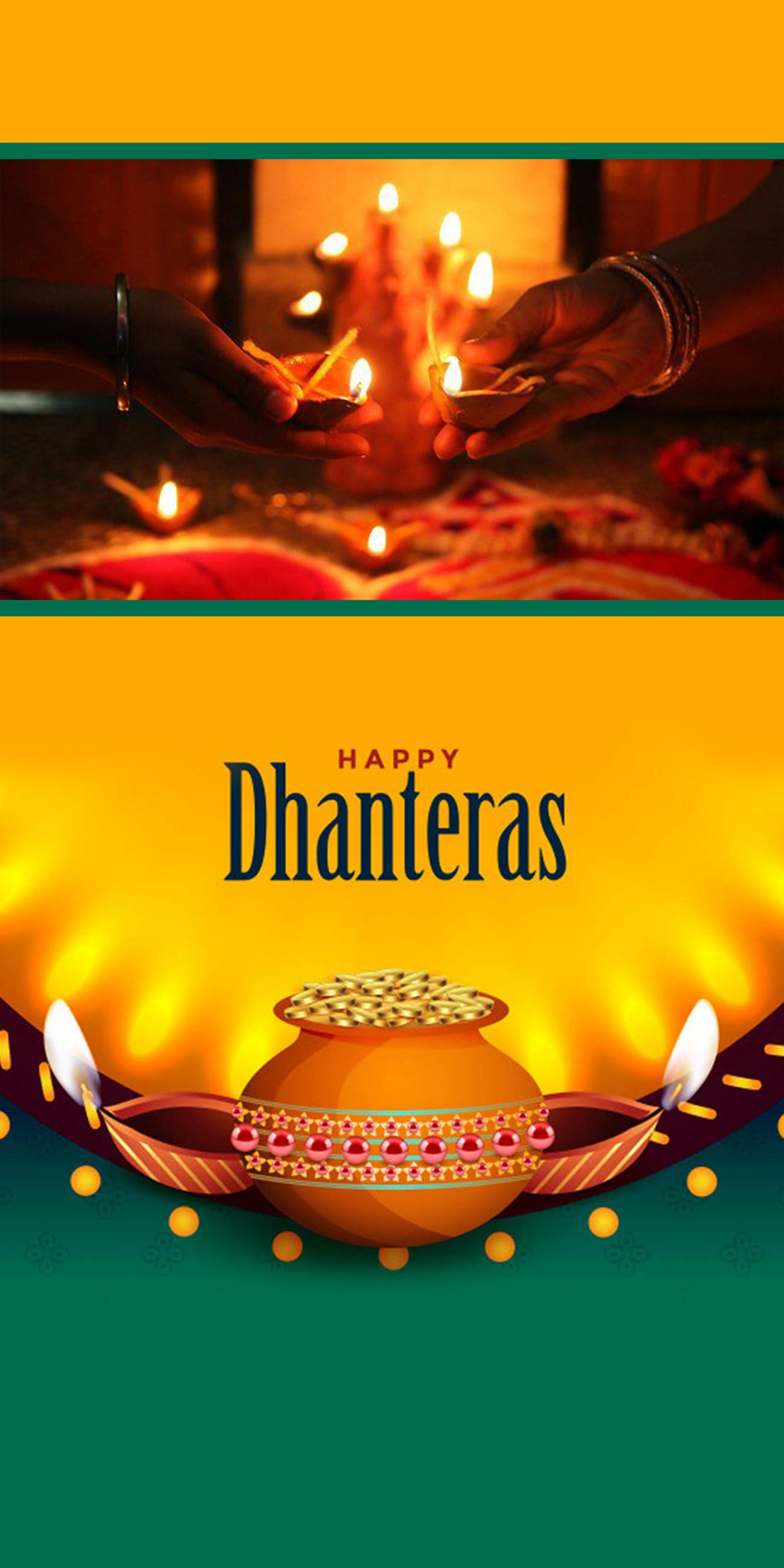 Téléchargez le fond d'écran 2019, dhanteras, dhanteras 2019, diwali, diya