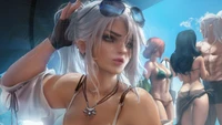 ciri, the witcher 3 la caza salvaje, the witcher 3 wild hunt, videojuego, arte