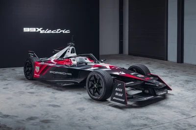 porsche 99x electric, formula e racing car, 5k, cars, 4k wallpaper