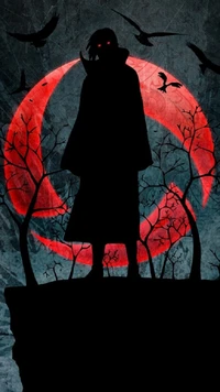 гендзюцу, itachi, шаринган, sharingan