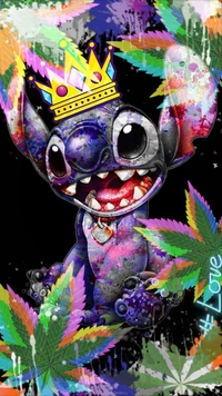 dabs, doobies, marijuana, stitch wallpaper