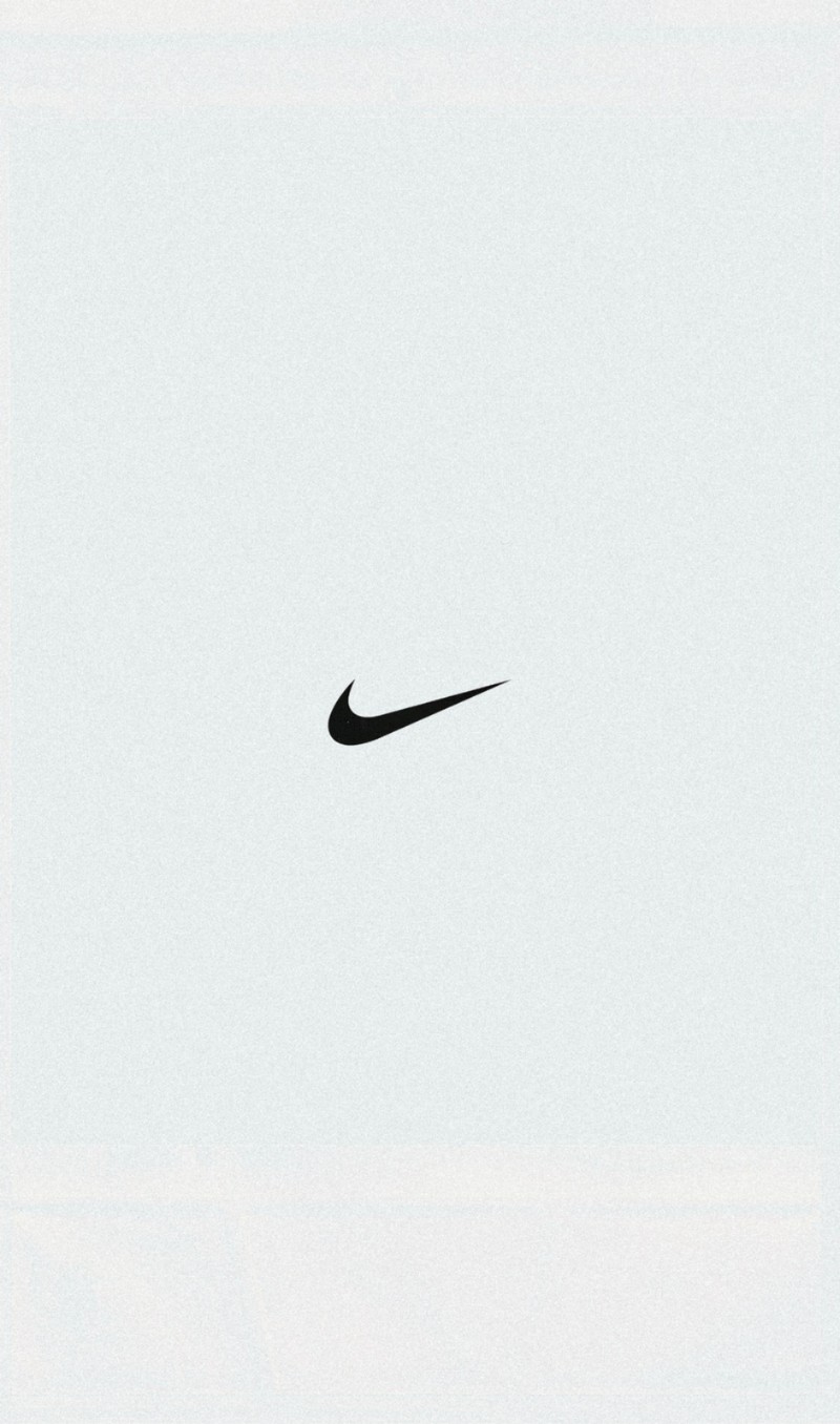 Черный логотип nike на белом фоне (воздух, чёрный, black nike, бренды, город)