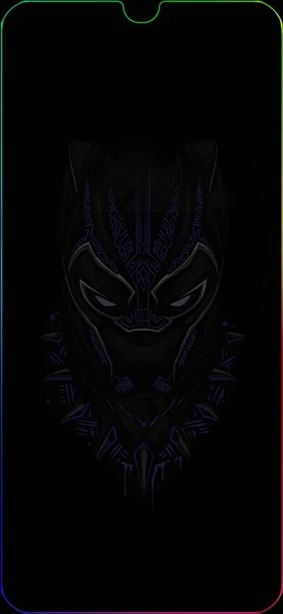 black panther, edge, samsung galaxy a30