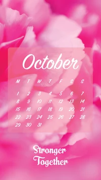 October Calendar - Stronger Together