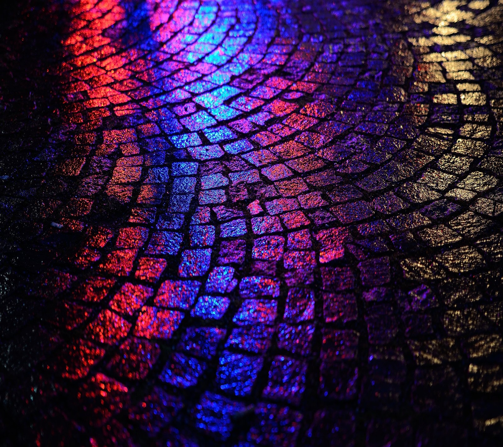 light, night, path, road, street wallpaper