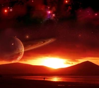 default, h1, mars, nibiru, saturn wallpaper