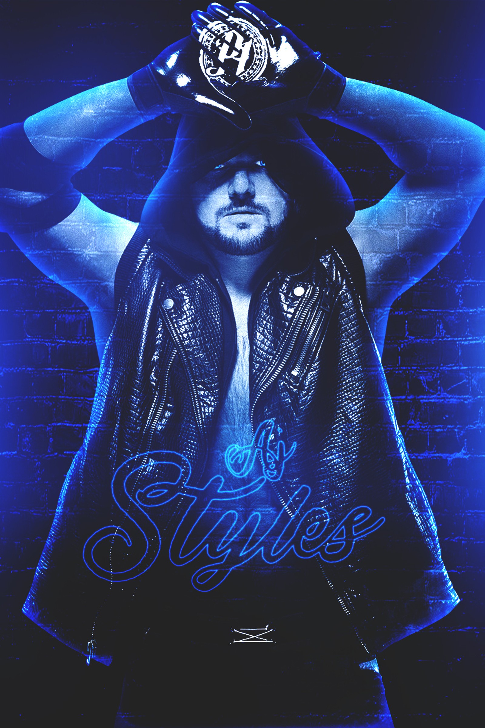 aj styles, njpw, pwg, roh, wrestling Download Wallpaper