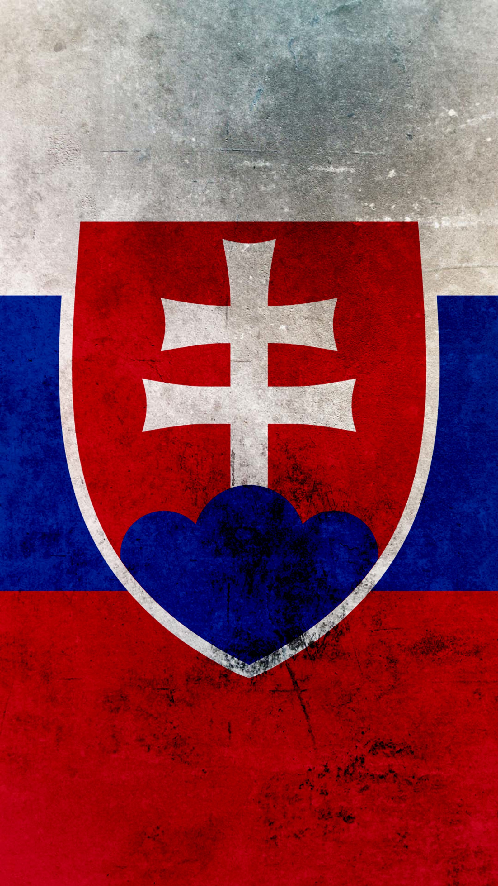 Image arabe d'un drapeau avec une croix dessus (drapeau, grunge, slovaquie, slovensko, vlajka)