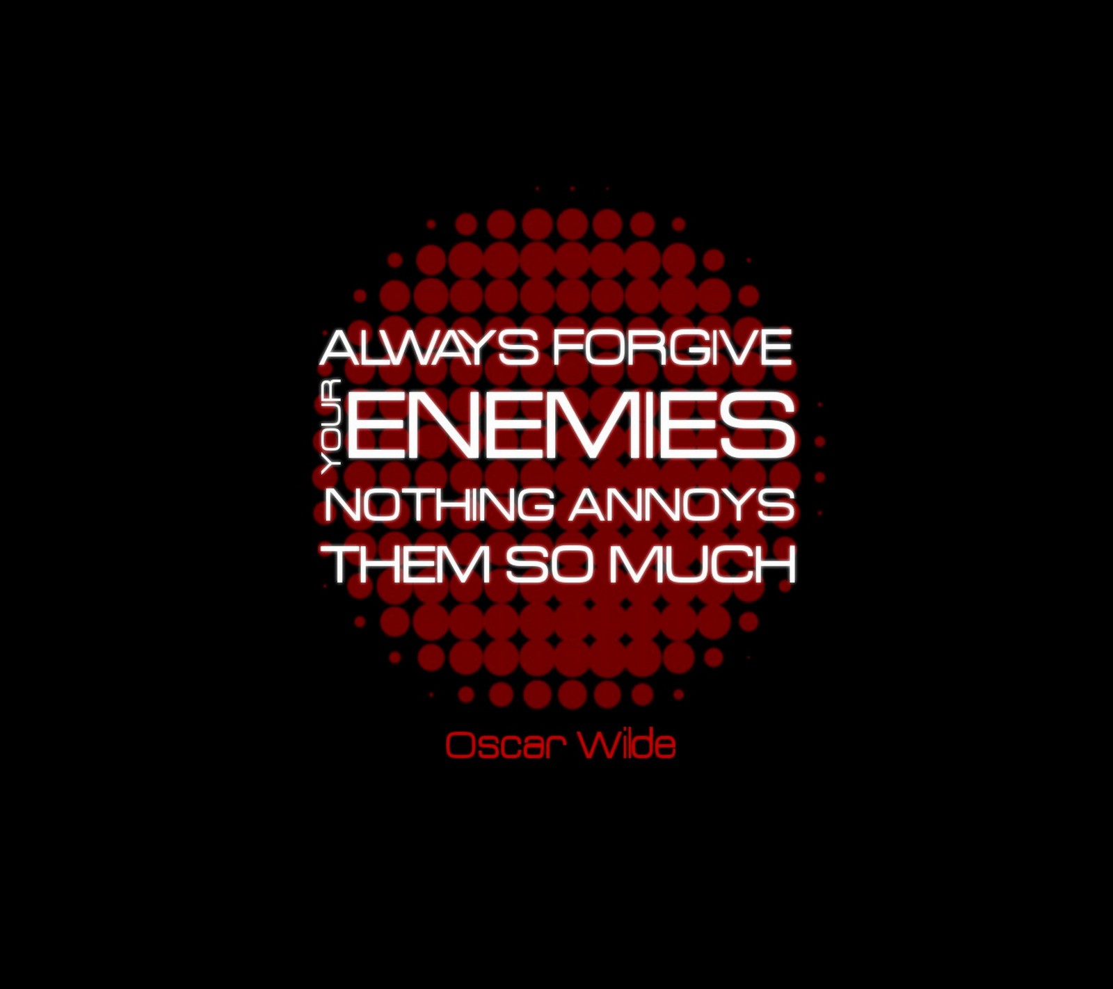 always forgive, oscar wilde quote wallpaper