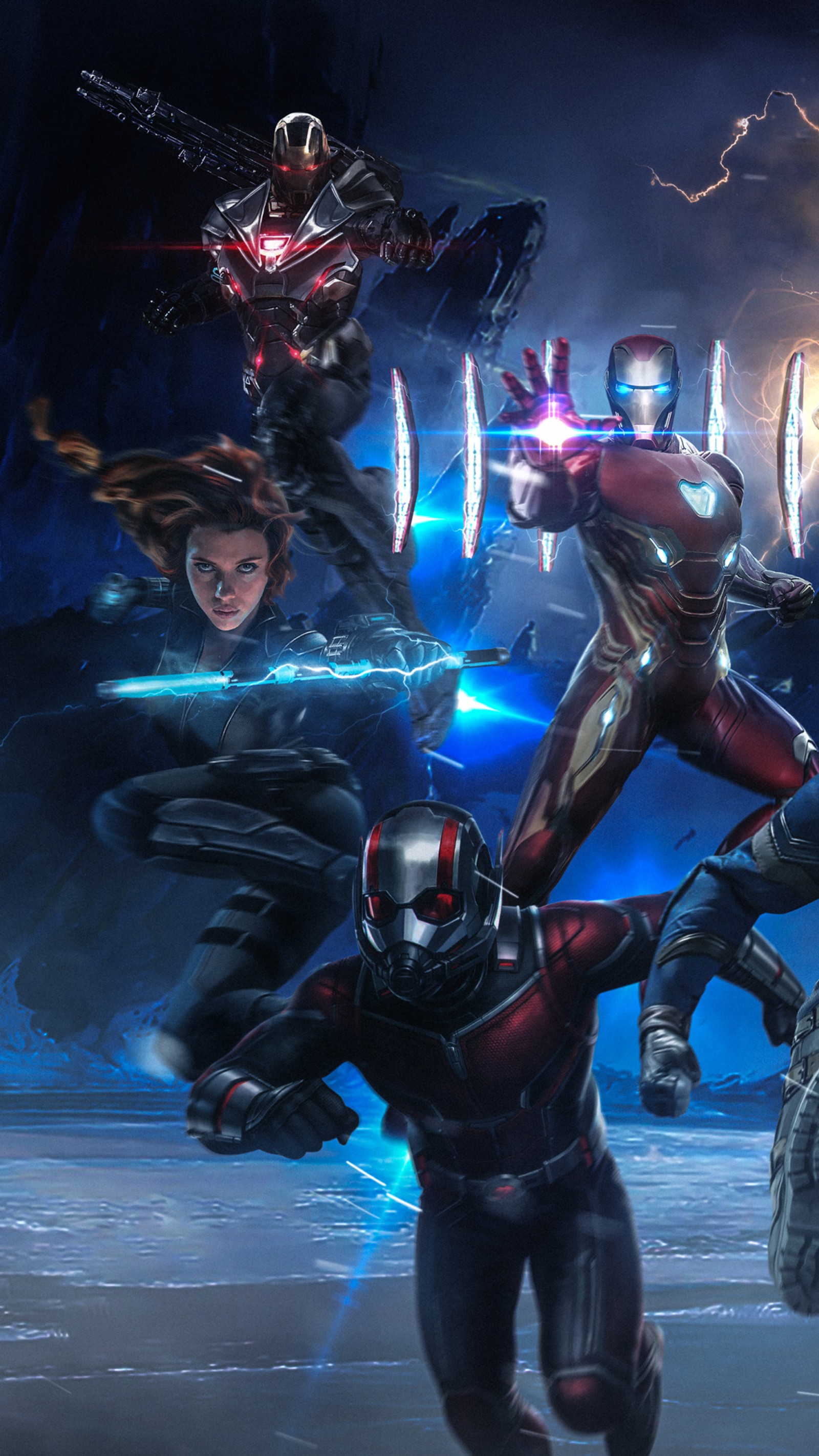 Les avengers : guerre des avengers (avengers, avengers endgame, veuve noire, black widow, fin de partie)