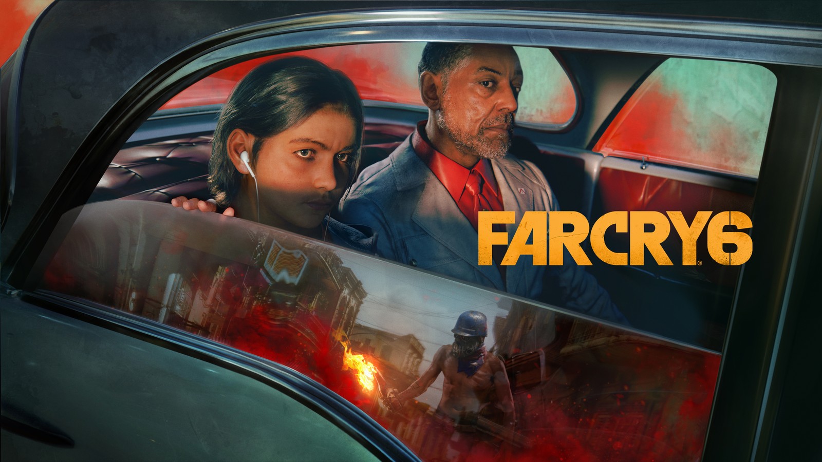 Far cryg é um jogo de ação de ficção científica com uma reviravolta futurista (far cry 6, 8k, antón castillo, giancarlo esposito, diego)