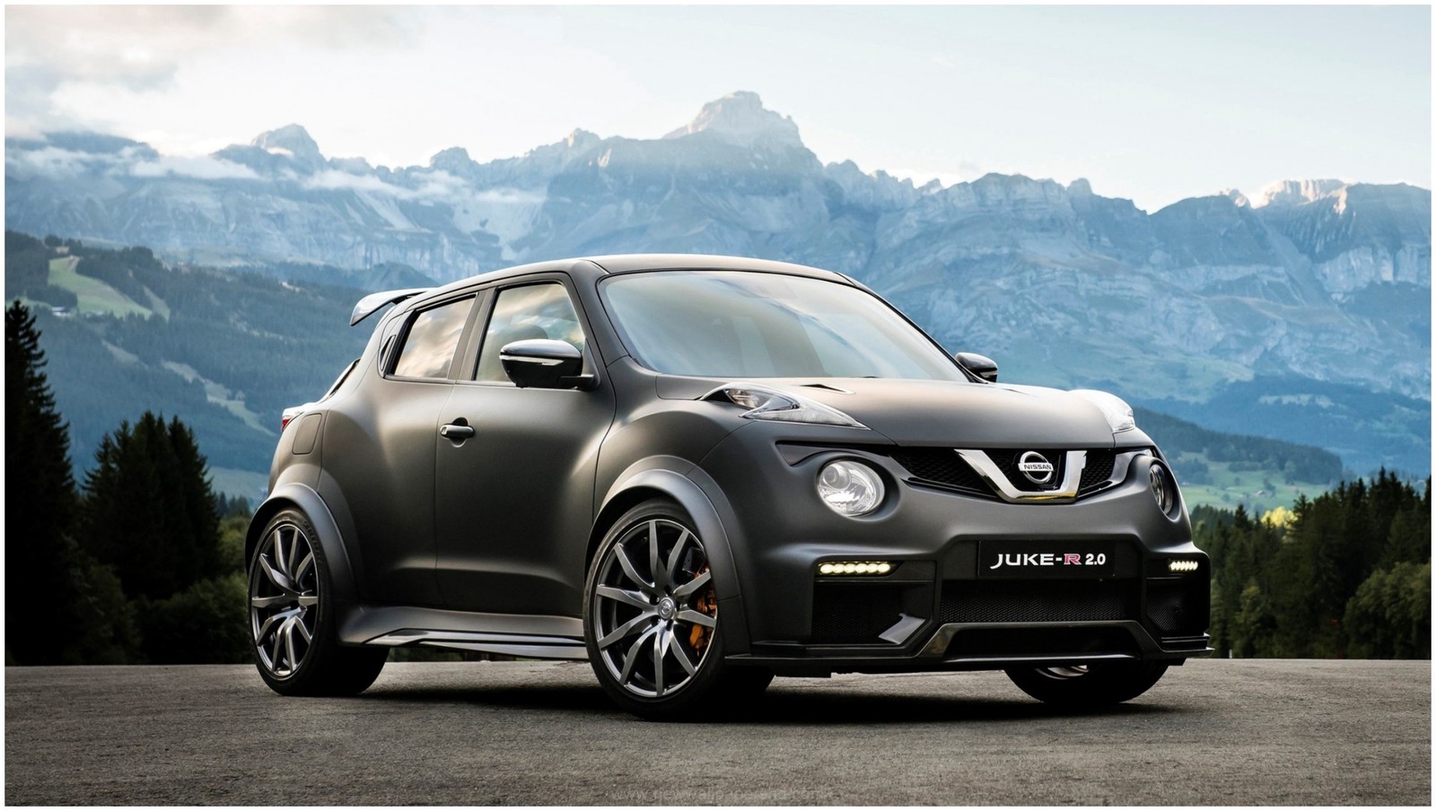 Descargar fondo de pantalla coche, nissan juke, llanta, coche familiar, coche mediano