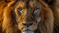 le lion, animaux, animal