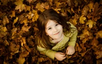 infant, brown, head, smile, plant